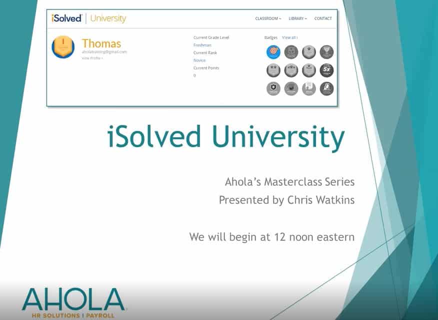iSolved University